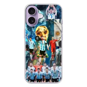Чехлы Месси для iPhone 17 (AlphaPrint)