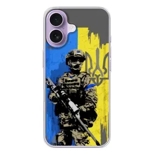 Чехлы с картинкой ЗСУ для iPhone 17 (AlphaPrint) (АРТ солдат)