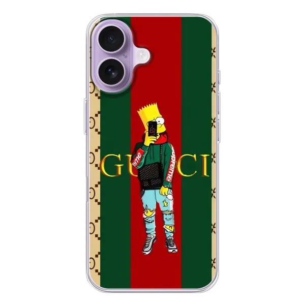 Чохол з принтом «Барт ГУЧЧІ» для iPhone 17