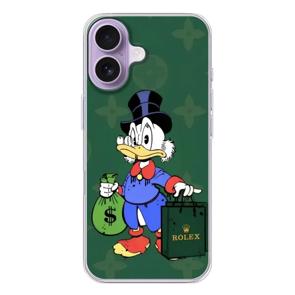 Чехол с принтом «Богатая Утка» для iPhone 17