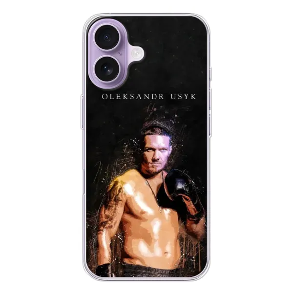 Чохол з принтом «Боксер Олександр Усик» для iPhone 17