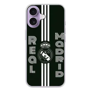 ФК Реал Мадрид чохли для iPhone 17 (AlphaPrint) (чорно білий Реал)