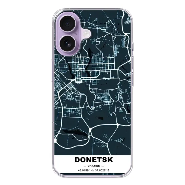 Чохол з принтом «Донецьк» для iPhone 17