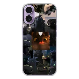 Чохол як приборкати дракона на iPhone 17 (Дракон колаж)