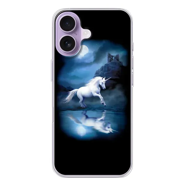 Чехол с принтом «Единорог» для iPhone 17