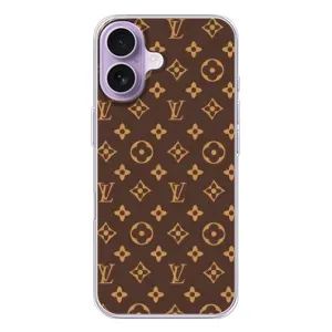 Чохли Луі Вітон для iPhone 17 (AlphaPrint - LOUIS VUITTON) (фон LOUIS VUITTON)