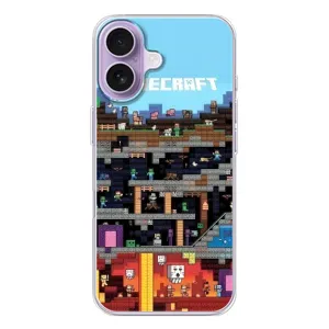 Чехол Майнкрафт на iPhone 17 (AlphaPrint) Minecraft
