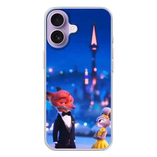 Чохол з принтом «Романтичний вечір Зоотрополіс» для iPhone 17