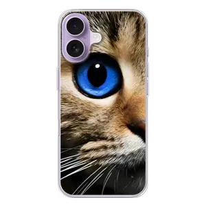Чехлы с Котиками для iPhone 17 (VPrint) (Глаз кота)