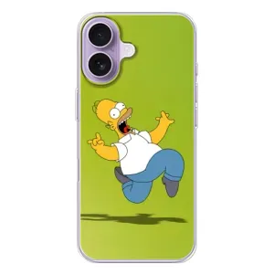 Чjхол з Сімпсонами для iPhone 17 (VPrint) (Гомер Сімпсон)