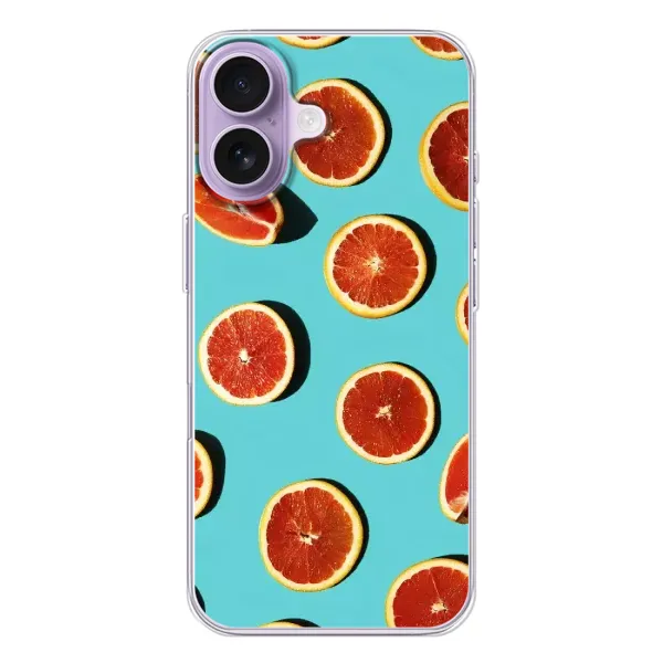 Чохол з принтом «Грейпфрут» для iPhone 17