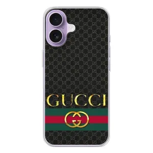 Чохли GUCCI для Айфон 17 (AlphaPrint) (Gucci оригінал)