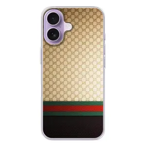Чохли GUCCI для Айфон 17 (AlphaPrint) (Гуччі Фон)