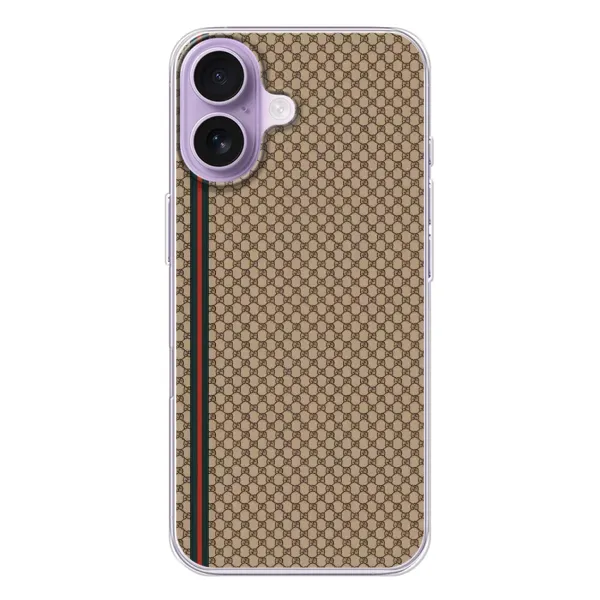 Чохол з принтом «Гуччі полоса» для iPhone 17