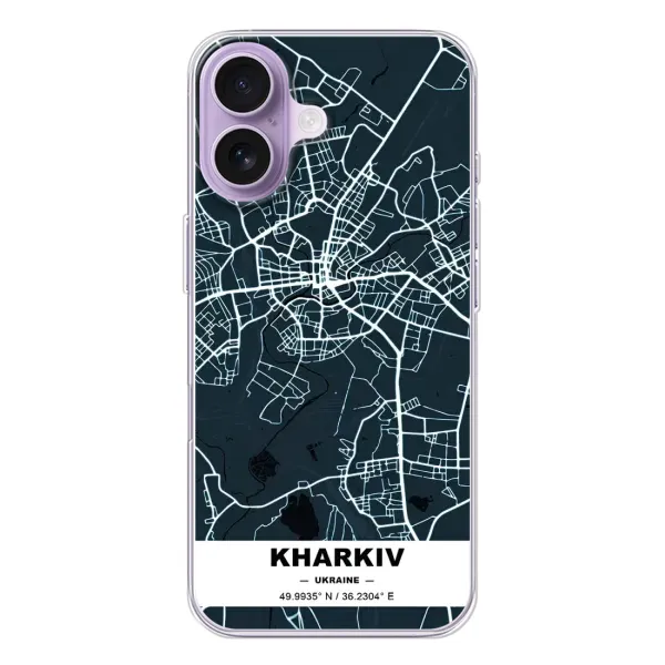 Чохол з принтом «Харків» для iPhone 17