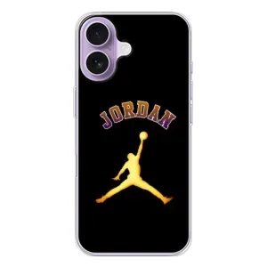 Чохли для iPhone 17 - з картинкою JORDAN (AlphaPrint) (Jordan Gold)
