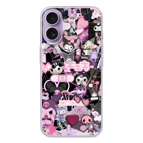Чохол з принтом «Колаж Куромі» для iPhone 17