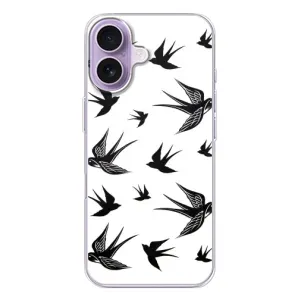 Чохол з пташками на iPhone 17 (VPrint) (Ластівки)