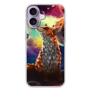 Чохли з картинкою Лисичка для iPhone 17 (VPrint) (Лисичка в космосі)