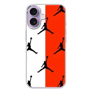 Чохли для iPhone 17 - з картинкою JORDAN (AlphaPrint) (Лого Джордан)