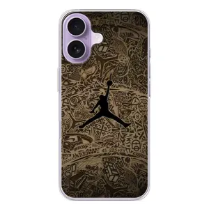 Чохли для iPhone 17 - з картинкою JORDAN (AlphaPrint) (Logo Jordan)