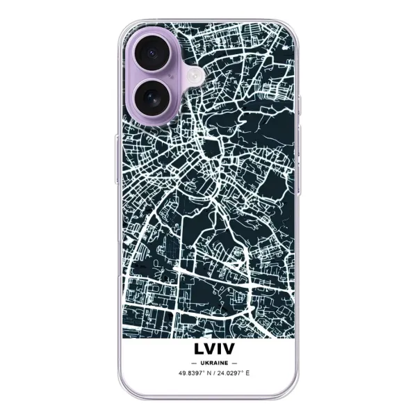 Чохол з принтом «Львів» для iPhone 17