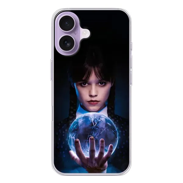 Чохол з принтом «Магічна сфера Венздей» для iPhone 17
