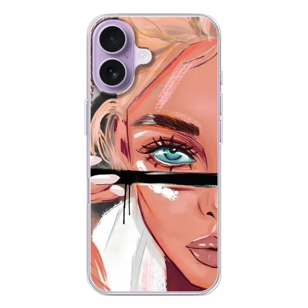 Чохол з принтом «Макіяж» для iPhone 17