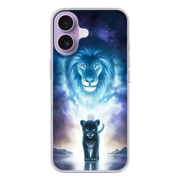 Чохол з принтом «Маленький лев» для iPhone 17