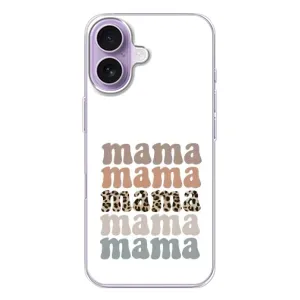 Чохли для мами на iPhone 17 (Текстовий колаж мама)