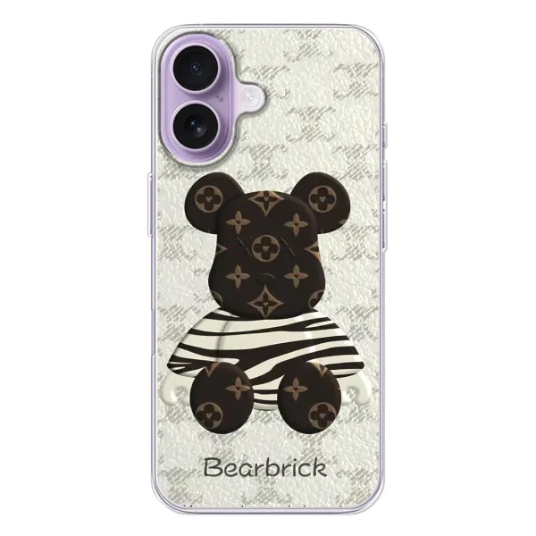 Чохол з принтом «Ведмідь LV» для iPhone 17 Чохол з принтом «Ведмідь LV» для iPhone 17