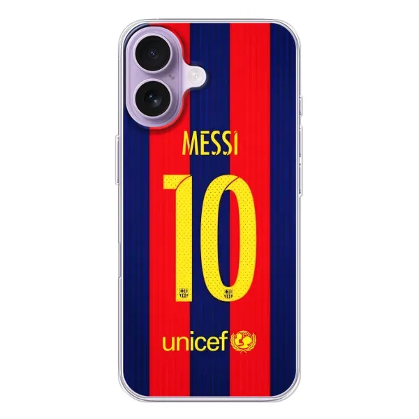 Чехол с принтом «Messi Barca 10» для iPhone 17