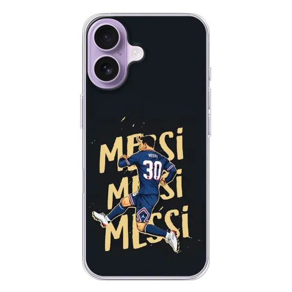Чохол з принтом «Messi ПСЖ» для iPhone 17