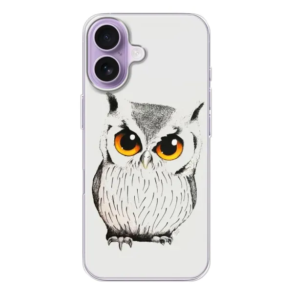 Чохол з принтом «Мила Сова» для iPhone 17