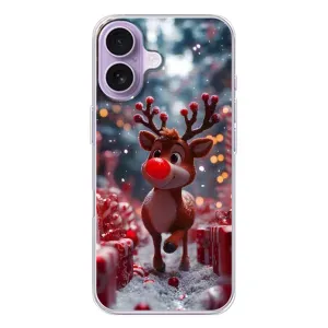 Яскравий чохол для iPhone 17 з Зимові Оленята (Олень серед подарунків)