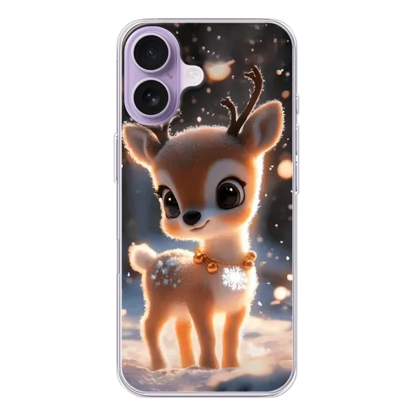Чохол з принтом «Оленятко» для iPhone 17