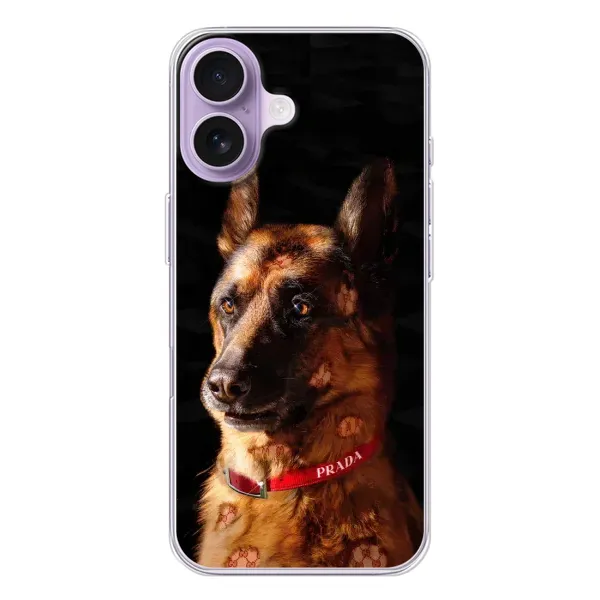 Чохол з принтом «Овчарка» для iPhone 17