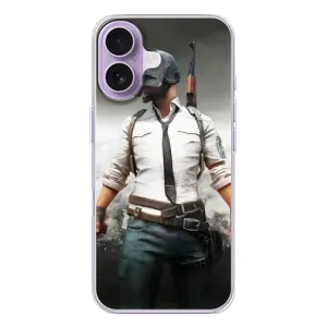 Чеjхол PUBG для Айфон 17 (AlphaPrint) (Пабг мен)