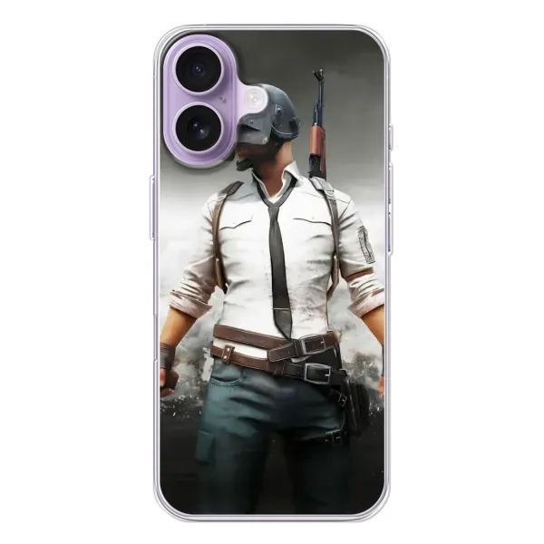 Чохол з принтом «Пабг мен» для iPhone 17