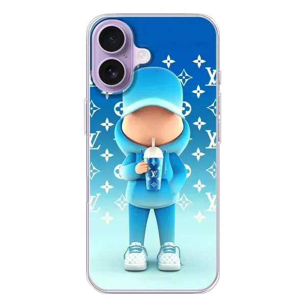 Чохол з принтом «Хлопець LV» для iPhone 17 Чохол з принтом «Хлопець LV» для iPhone 17