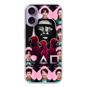 Чохол Гра в кальмара для iPhone 17 (Учасники Гра кальмара)