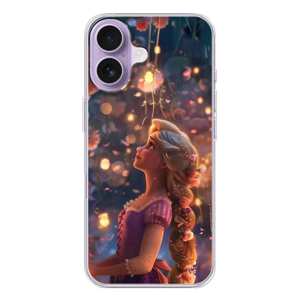 Чохол з принтом «Рапунцель ліхтарики» для iPhone 17