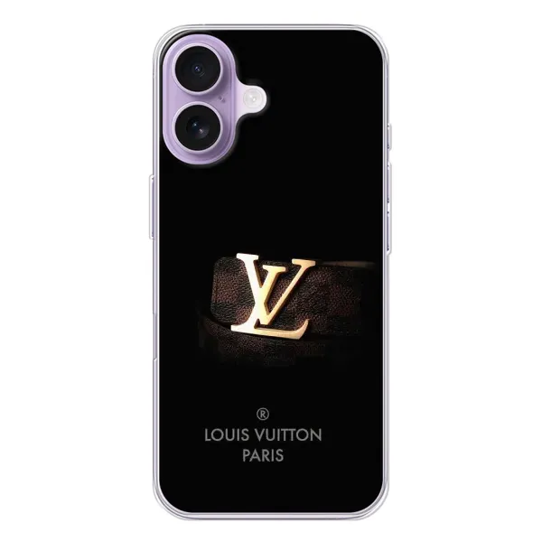 Чохол з принтом «ремінець LV» для iPhone 17