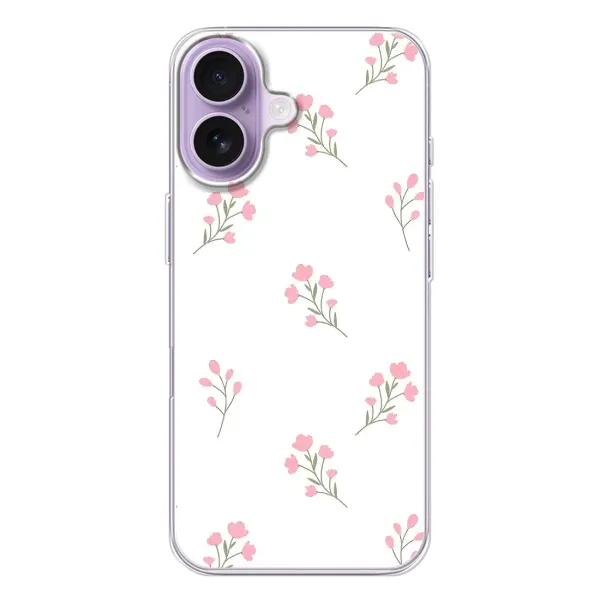 Чехол с принтом «Розовые цветы» для iPhone 17 Чехол с принтом «Розовые цветы» для iPhone 17