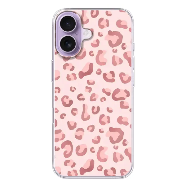 Чехол с принтом «Розовый леопард» для iPhone 17 Чехол с принтом «Розовый леопард» для iPhone 17
