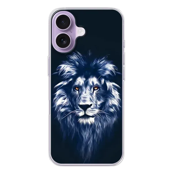Чохол з принтом «Синій Лев» для iPhone 17