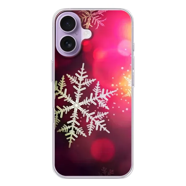Чохол з принтом «Сніжинка» для iPhone 17