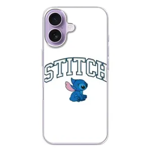 Чохол з принтом Стіч на iPhone 17 (Стіч лого)