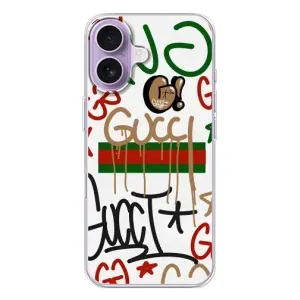 Бренднові Чохли для iPhone 17 - (PREMIUMPrint) (Стиль GUUCI)