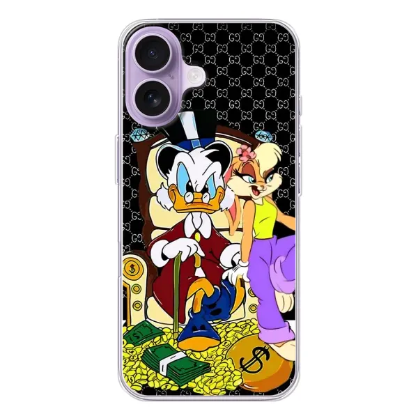 Чехол с принтом «Стильная Утка» для iPhone 17